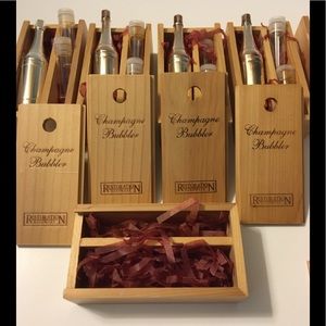 ❤️Set of 7❤️RARE To Find➖Vintage 1990’s Restoration Hardware Champagne Bubblers